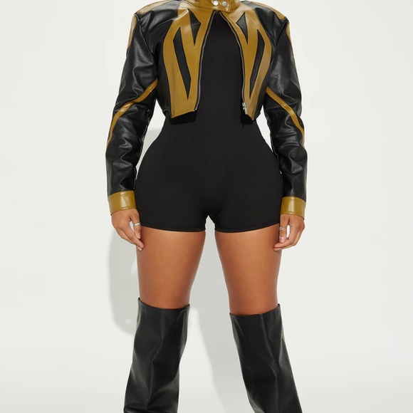 Speed Racer Racing Jacket - Olive/combo - Picture 2 of 3